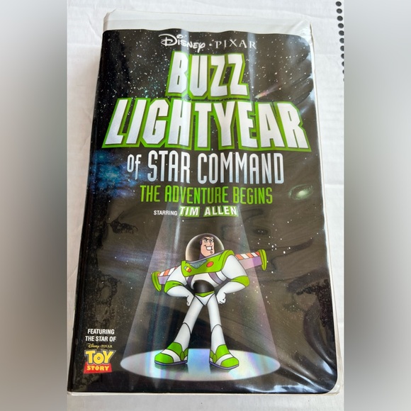 Buzz Lightyear Star Command Adventure Begins TOY STORY DISNEY Pixar vintage DVD - Picture 1 of 7